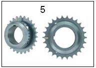 36,65 4 AFS.007 Corona KF Sprocket KF. 22,45 5 AFS.