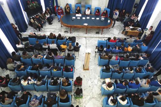 (2016) Aula Magna Istituto Leonardo da Vinci di Roma,