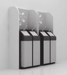 Esempi di Composizione Sample of compositions Mobile Rifiuto a Parete Wall waste bin furniture 370 Modello: PONZA