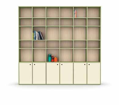 LIBRERIA LUCE / LUCE BOOKCASE Crea la configurazione più adatta alla tua stanza con la libreria Luce!