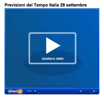 06_Il tempo in Italia On this page of the blog you can go on and try new activities to review the weather. We can watch the video about a real forecast about Italian weather.