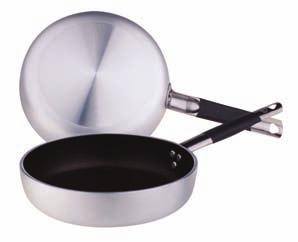 2111bsc PADELLA RADIANTE SVASATA ALTA SALTARE CON un MANICO tubolare INOX COOL Sautè pan, 5 mm (3/16 ) thick, Cool handle / Sauteuse, 5 mm, manche Cool Ausgestellte hohe Sauteuse, Dicke 5 mm, Cool