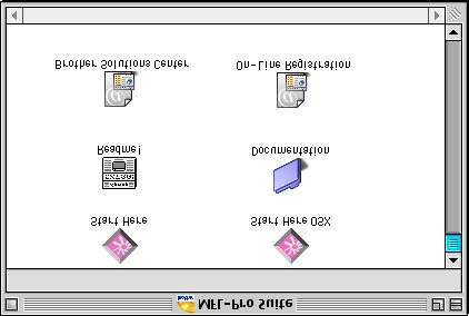 Per utenti con cavo d interfaccia di rete (solo DCP-310CN) Per utenti Mac OS da 8.6 a 9.