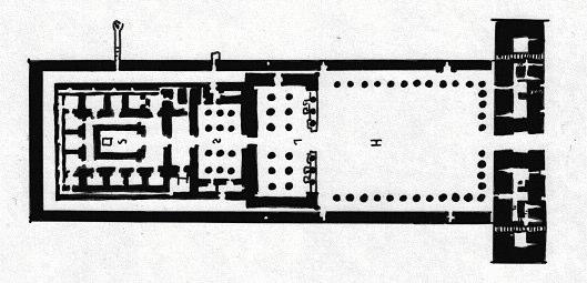 TEMPIO EGIZIO: è l abitazione terrena della