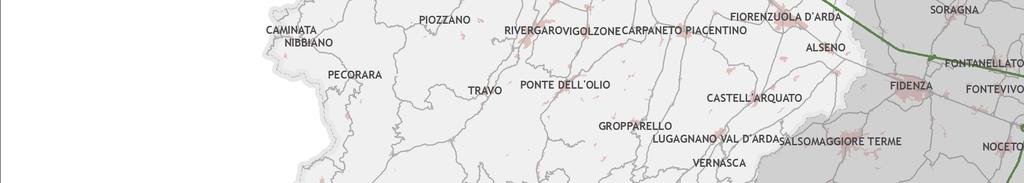 , 3 PC SS 9 tra Piacenza e Pontenure.8.3, PC SP R tra Piacenza (Tangenziale Sud) e Turro.