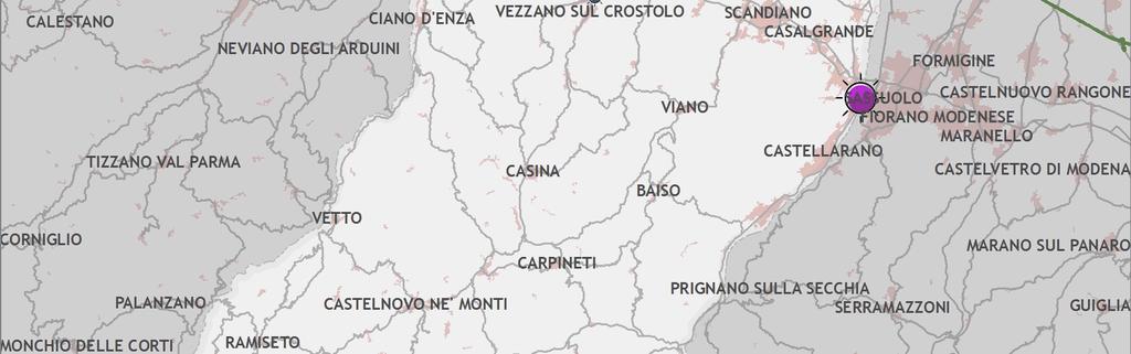 93, 3 RE SP 8 tra Reggio Emilia (Tangenziale) e Cavriago 8.
