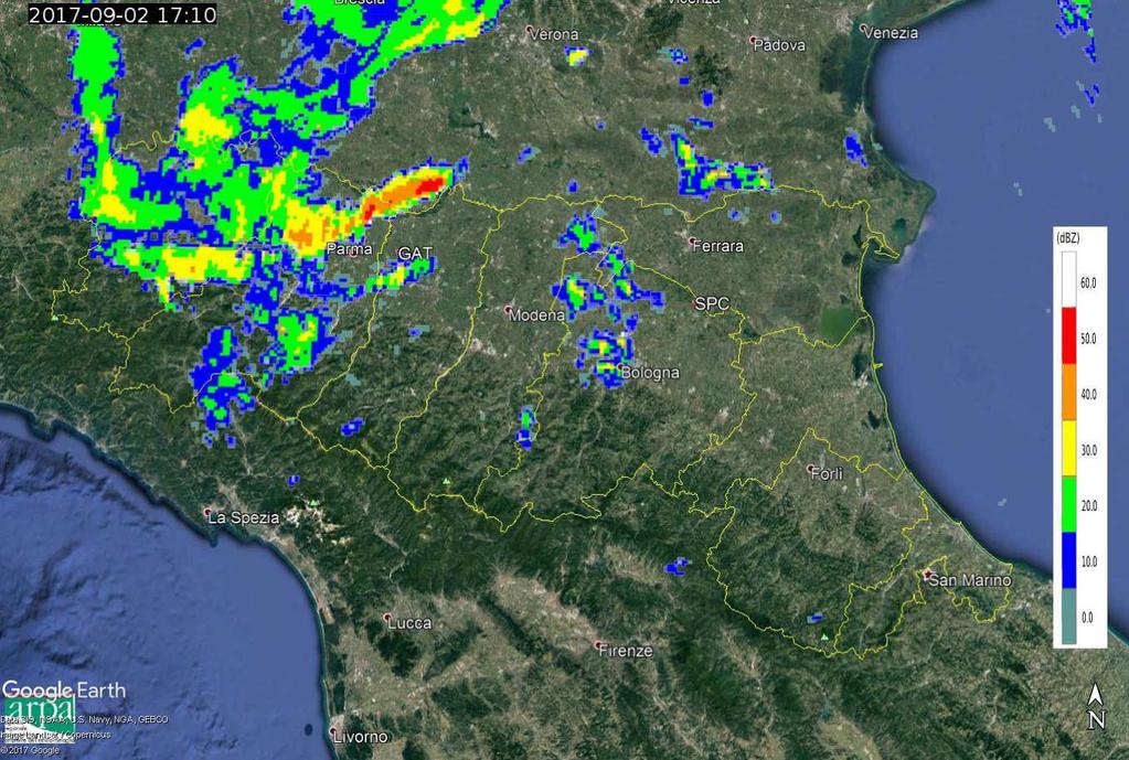 IFS-ECMWF) di geopotenziale e