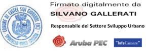 Castel San Giovanni, martedì 23 maggio 2017 9 9 Questo documento è sottoscritto sul file originale (in formato.p7m) con firma digitale.