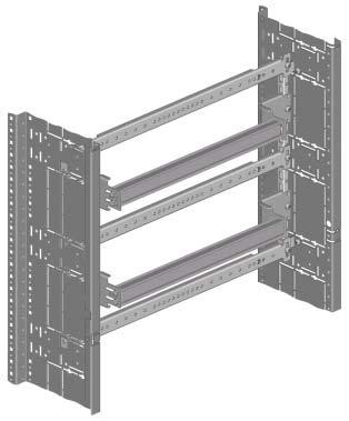 Montaggio guide DIN per apparecchi modulari Particolari