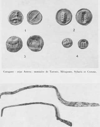 TAV. LXXXIX Garaguso - stips Autera: monnaies de Tarente, Métaponte, Sybaris
