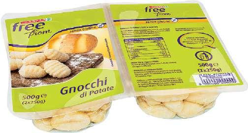 FETTE BISCOTTATE DESPAR FREE FROM SENZA GLUTINE 200 g - 14,95 /kg GNOCCHI DI PATATE SENZA GLUTINE