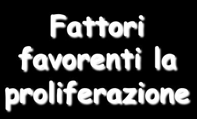 proliferazione INFEZIONI