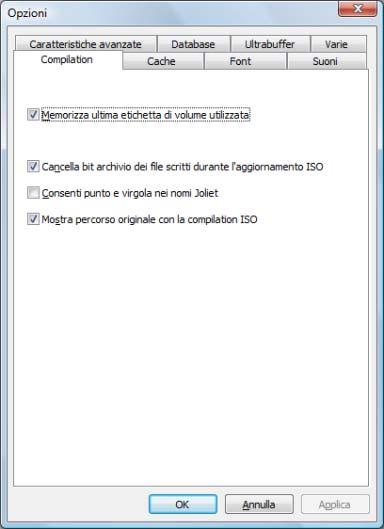 Opzioni di configurazione 14 Opzioni di configurazione Nella finestra Opzioni è possibile definire le opzioni per eseguire le operazioni con Nero Express.