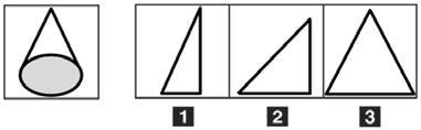 Completare la proporzione data con la figura corrispondente. A) Figura 1 B) Figura 4 C) Figura 3 D) Figura 2 E) Figura 5 10.