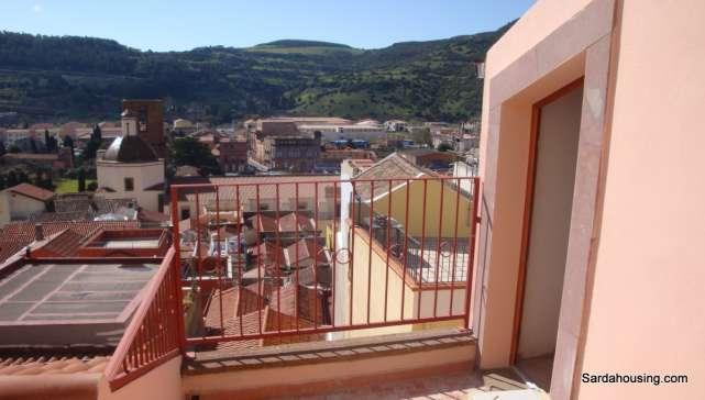 4 House Orlando in Bosa: a view of the town and the mountains Bosa short info The only town in Sardinia that was built along a river, and fourth ranked in the Blue Guide of Legambiente 2006, Bosa