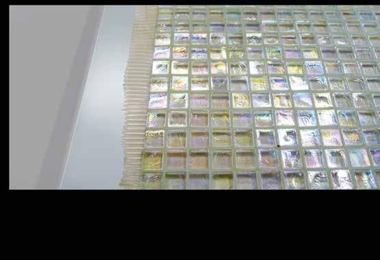 Sistema per la posa di mosaici artistici e mosaici vetrosi Mosaico in vetro su supporto trasparente Mosaico artistico Mosaico in vetro su supporto