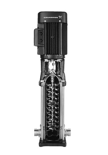 1 Introduzione al prodotto Pompa Le pompe CR e CRE sono pompe centrifughe multistadio verticali non autoadescanti.