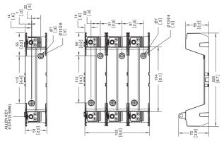 rk1-600v FuSeHoLDeRS FoR FuSeS CLaSS K5 - H - RK5 -