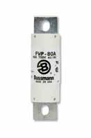 FUSIBILI SERIE FWH Fuses FWH series Fusibles série FWH Caratteristica Characteristic Caractéristique Extra rapidi High speed Ultra rapides 500Vac / 500Vdc 500Vac / 500Vdc 500Vac / 500Vdc Corpo Body