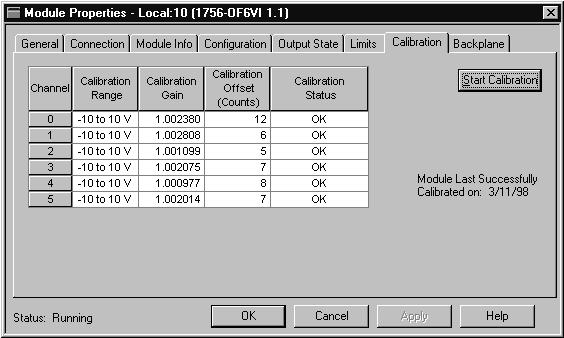 Configurazione dei moduli I/O analogici ControlLogix Capitolo 10 IMPORTANTE Il blocco è disponibile solo in modalità virgola mobile.