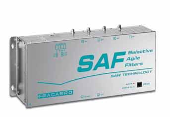 Catalogo SMATV Centrali di testa modulari Centrale MATV con filtri agili selettivi SAF SAF12U SAF7U SAF-U SAF11U1V SAF6U1V SAF-V SAF-CA Centrale a filtri attivi programmabili per il filtraggio e la