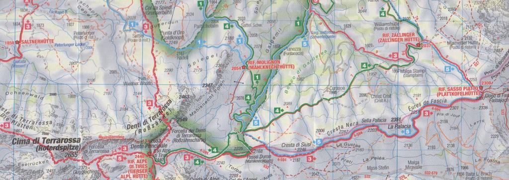 Comun e il rifugio Williamshutte (2100mt.), distante poche centinai di metri dal rifugio Zallinger (2037mt.). se si sale a piedi calcolare circa 2 ore per la risalita della Val di Saltaria (segnavia estivo N 9).