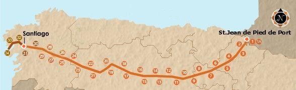 2 Guida al camino de Santiago la via francese - edizione 31/05/2014 (v24/06) itinerario in 31 tappe (.