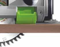 [m/min] Tipo di legno: abete 40 mm, fonte: laboratorio di prova Festool Avanzamento consueto Per tagli perfetti, ad es.