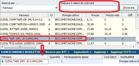 Ricetta farmaci Cliccare su Nuovo della sezione Elenco farmaci presente all interno dell home page della visita o selezionare Richiesta farmaci attraverso l albero della visita sulla sinistra.