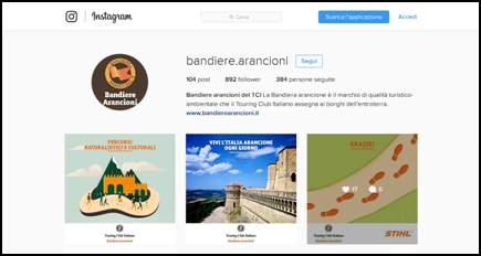 Tutti i post pubblicati su Facebook vengono automaticamente riportati su twitter. Attività sui social network-instagram Profilo dedicato alla condivisione di foto in occasione di eventi e visite.