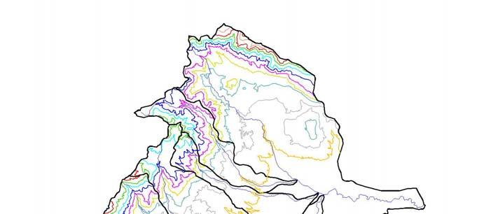 CRTTERISTICHE GEOMORFICHE DE BCINO IDROGRFICO Questa dispensa è dedicata alla caratterizzazione geomorfologica del bacino idrografico attraverso la descrizione di