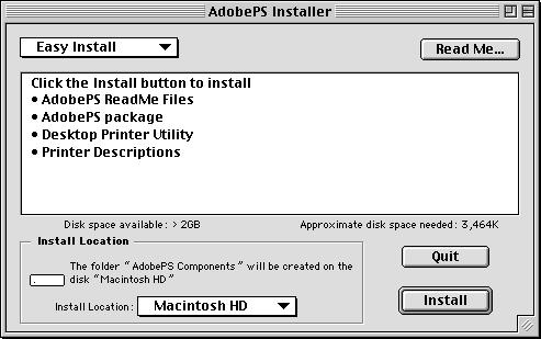 3. Fare doppio clic sull icona del CD e quindi su Italian. 4. Fare doppio clic su AdobePS 8.7, quindi su AdobePS Installer. 5.
