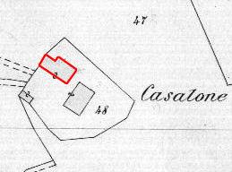 1. Individuazione Numero scheda: località: topon. via: Cod. via: 21 Cappello civico: 46/A aggregato: 3 TA.21.06 2. Tipologia d'insediamento Centro storico Casalone Periferia compatta Tess.