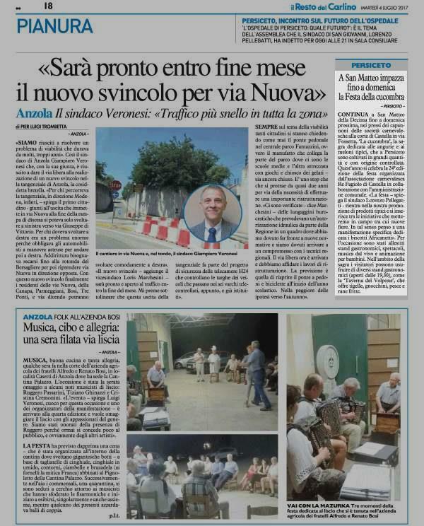 4 luglio 2017 Pagina 54 Il Resto del Carlino (ed.