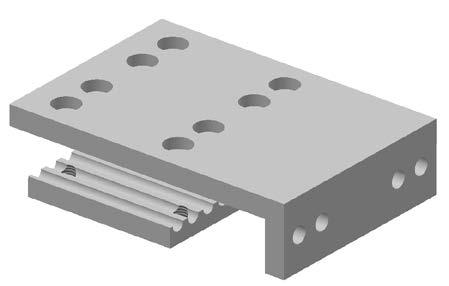 Codice 6572 Fissacinghia angolare 25 Per cinghia