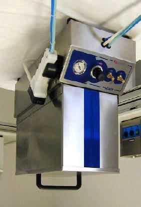 Miscelatore automatico HiMix 13 Sistema progettato per effettuare la miscelazione di sostanze bicomponenti quali siliconi per addizione e colle Miscelatore automatico HiMix 1 Vaschetta Kit composto