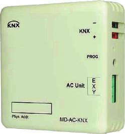 CONTROLLI INTEGRATI LINEA INDUSTRIALE MINI VRF E VRF Controlli integrati MD-AC-KNX: KNX Gateway Modello MD-AC-KNX CARATTERISTICHE Compatibile con tutti i prodotti VRF.