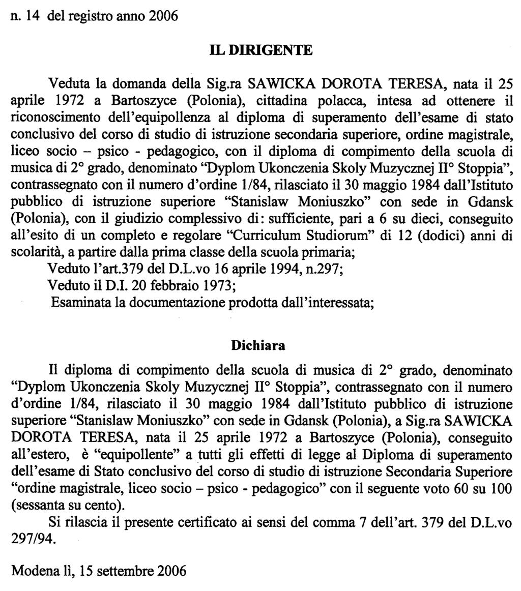 Ufficio scolastico regionale per l'emilia Romagna