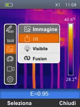 5.2.4 Menu Immagine In questa sezione è possibile selezionare il tipo di visualizzazione delle immagini