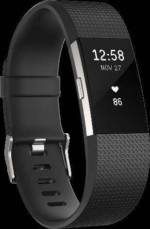 Introduzione Benvenuti in Fitbit Charge 2, il braccialetto per il fitness intelligente che ti consente di raggiungere i tuoi obiettivi di allenamento con stile.