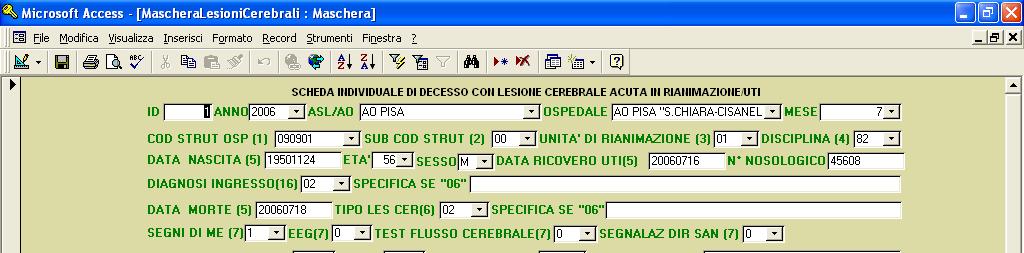 Monitoraggio fasi successive alla