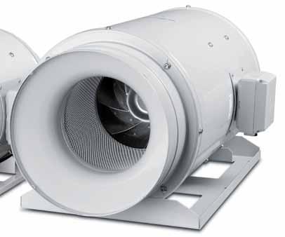 Indicato per la soluzione di molteplici problemi di ventilazione in applicazioni domestiche, commerciali e industriali dove il basso livello sonoro è un elemento importante, specialmente in