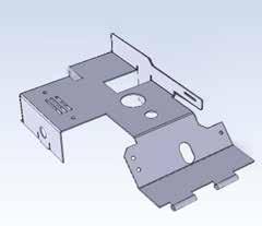 ESEMPI TIPICI DI LAVORAZIONI LAYOUT UTENSILI COMUNE attraverso software automatico Esempio: un layout per 4 particolari