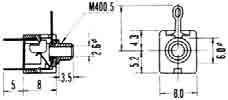 3 mm. stereo - manicotto e guidacavo in metallo 512-2126 Presa bipolare volante Presa 2.5 mm. mono volante - manicotto in plastica 512-2011 Presa bipolare volante Presa 3.5 mm. mono volante - manicotto in plastica 512-2010 Presa tripolare volante Presa 3.