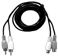 Quattro spine RCA con quattro spine RCA Lunghezza 1.