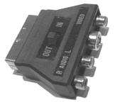 ADATTATORI AUDIO - VIDEO Adattatore Audio / Video - S-VHS Spina Scart con