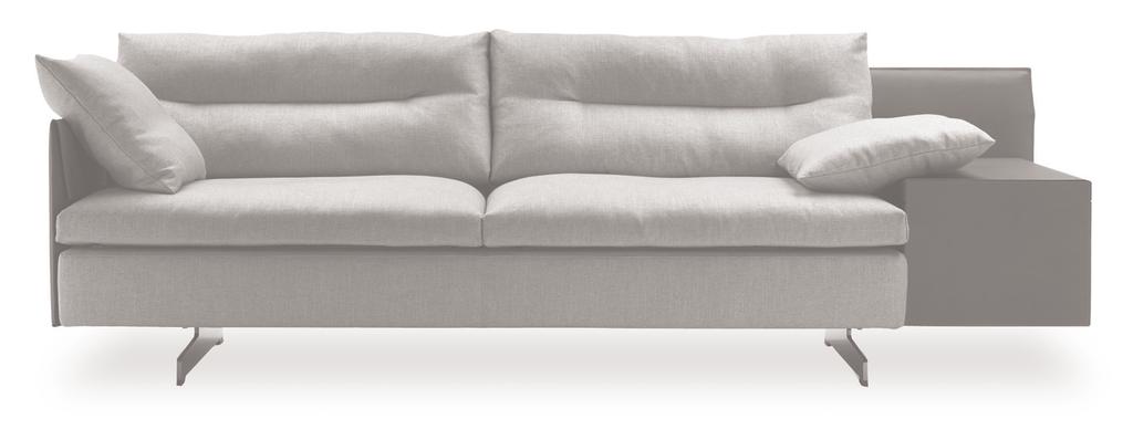 grantorino Jean-Marie Massaud 2013 Un sistema divano che nella sua versione più originale e preziosa abbina il Cuoio Saddle Extra alla Pelle Frau o al tessuto.