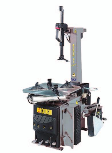 TYRE CHANGERS Smontagomme automatico per ruote vettura Automatic passenger tyre changer VAS 6304 VAS 6303 Smontagomme automatico per ruote vettura Automatic passenger tyre changer Diametro max ruota