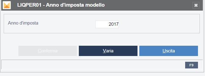 Gestione Stampa Comunicazioni Liquidazioni Iva 1. Verificare l anno d imposta modello, 2.