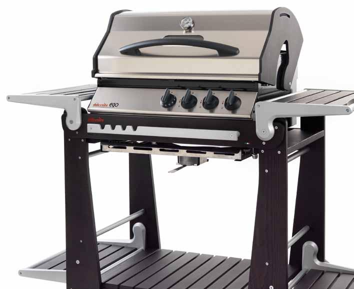 Lo stile e l innovazione del barbecue italiano Riconoscibili le linee e il design di gusto tipicamente italiano, il MADE IN ITALY che fa la differenza!